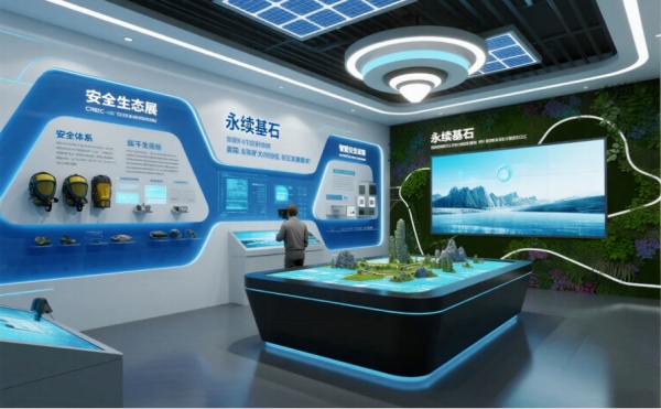 中鐵礦產資源展廳設計