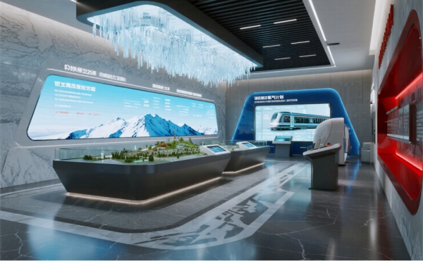 中鐵科研展廳把高原鐵路"極限挑戰(zhàn)"搬進室內(nèi)！
