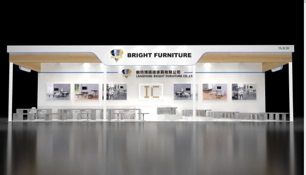 展廳設計以簡約為筆，勾勒家具品牌的專業與質感