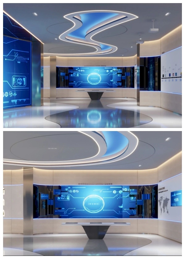 一正藥業(yè)展廳在科技與藝術(shù)交織中，解碼生命健康的未來(lái)圖景