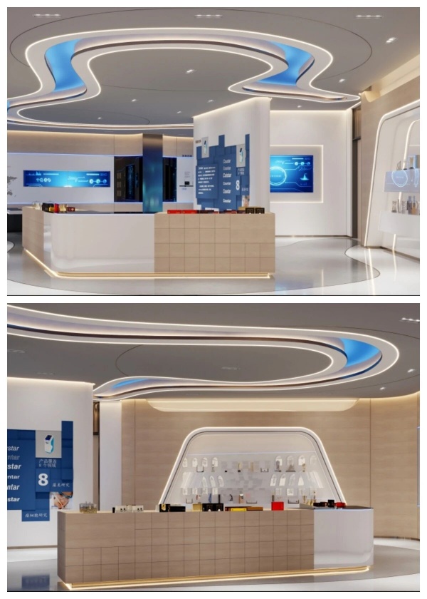 一正藥業(yè)展廳在科技與藝術(shù)交織中，解碼生命健康的未來(lái)圖景