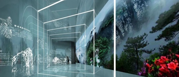 山水主題展館場景設計