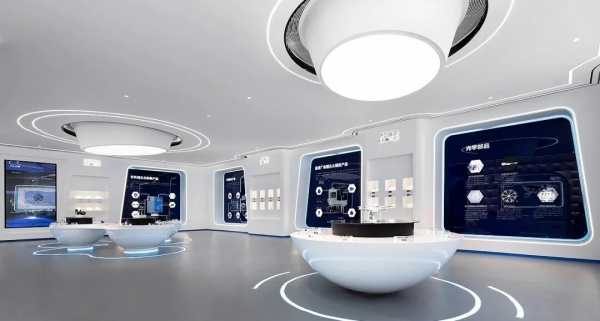 科技感企業展廳設計